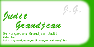 judit grandjean business card